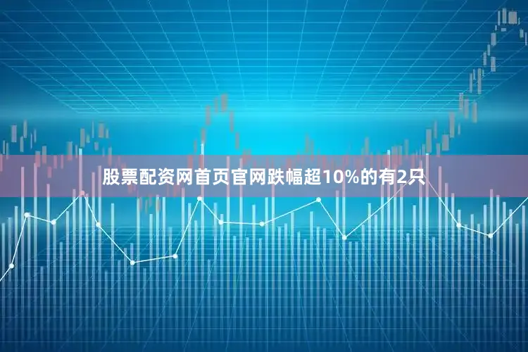 股票配资网首页官网跌幅超10%的有2只